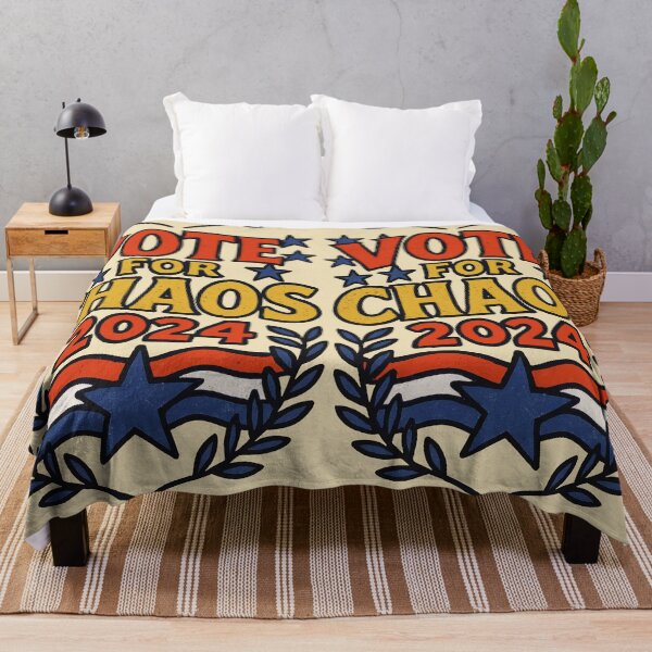Item preview, Vote for Chaos Retro Political Parody designed and sold by SHHCreations.