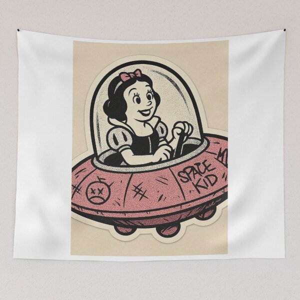 Item preview, "Fairest Flyin’ of Them All – Space Drip Edition ??" designed and sold by Print Fiction.