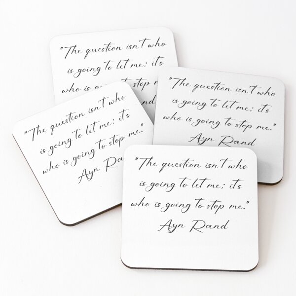 Item preview, Ayn Rand Quotes designed and sold by 4ever-Undaunted.