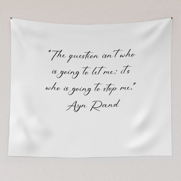 Item preview, Ayn Rand Quotes designed and sold by 4ever-Undaunted.