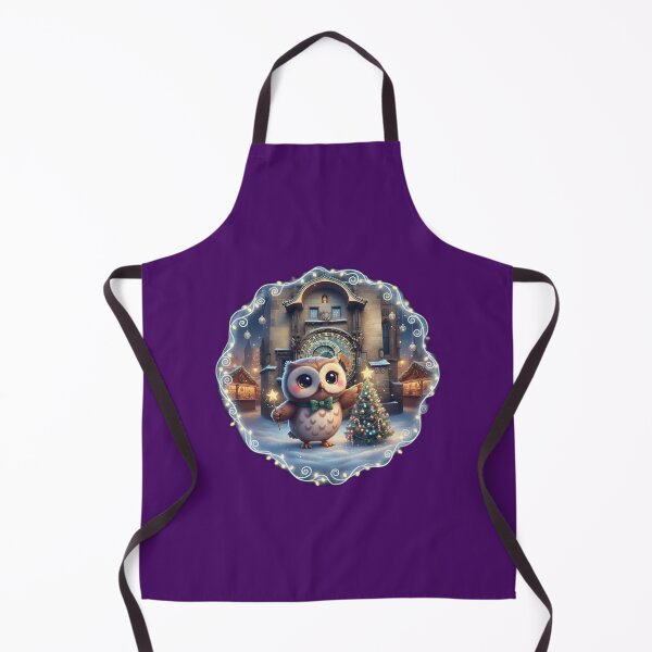 Item preview, Kawaii Owl Astronomical Clock Christmas designed and sold by FixwellStudio.