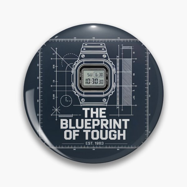Item preview, The Blueprint of Tough G-Shock Design designed and sold by WatchesAndMore.