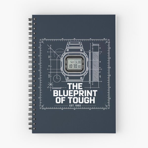 Item preview, The Blueprint of Tough G-Shock Design designed and sold by WatchesAndMore.