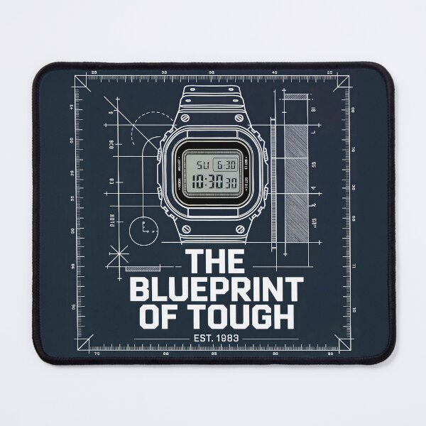Item preview, The Blueprint of Tough G-Shock Design designed and sold by WatchesAndMore.