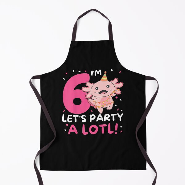 Item preview, Kids 6Th Birthday Axolotl Pun Let'S Party A Lotl designed and sold by MadalynKiehn.