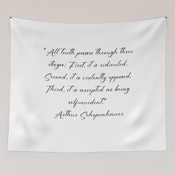 Item preview, Arthur Schopenhauer Quotes designed and sold by 4ever-Undaunted.