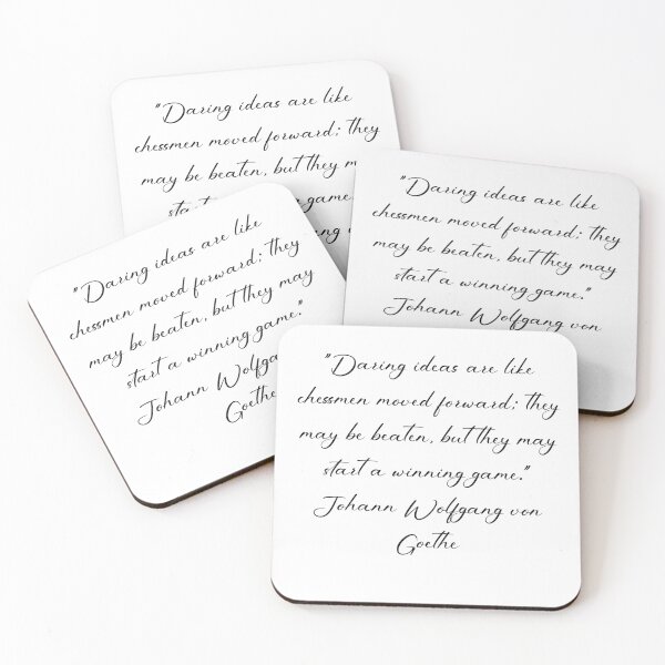 Item preview, Johann Wolfgang von Goethe Quotes designed and sold by 4ever-Undaunted.