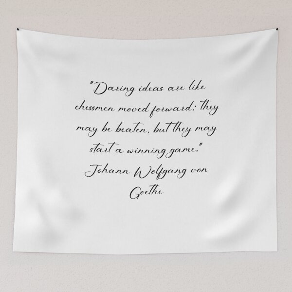 Item preview, Johann Wolfgang von Goethe Quotes designed and sold by 4ever-Undaunted.