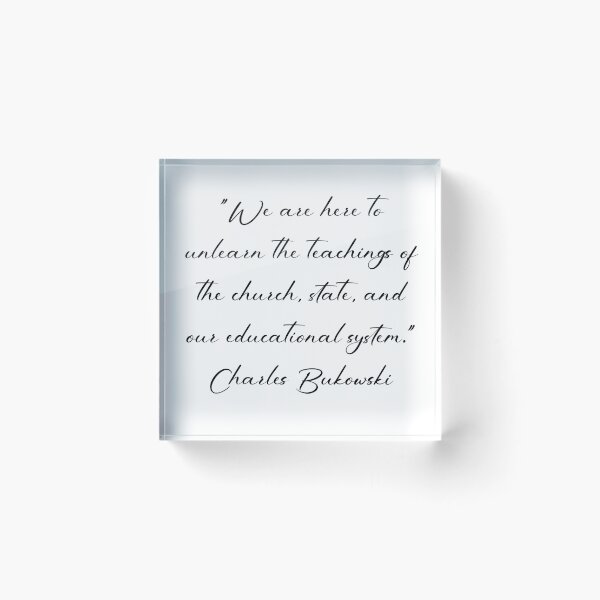 Item preview, Charles Bukowski Quotes designed and sold by 4ever-Undaunted.