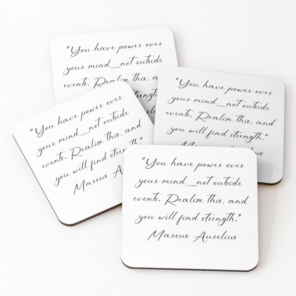 Item preview,  Marcus Aurelius Quotes designed and sold by 4ever-Undaunted.