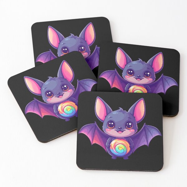 Item preview, Adorable Candy Bat – Cute Halloween Pop Art designed and sold by AOG-DESIGNS.