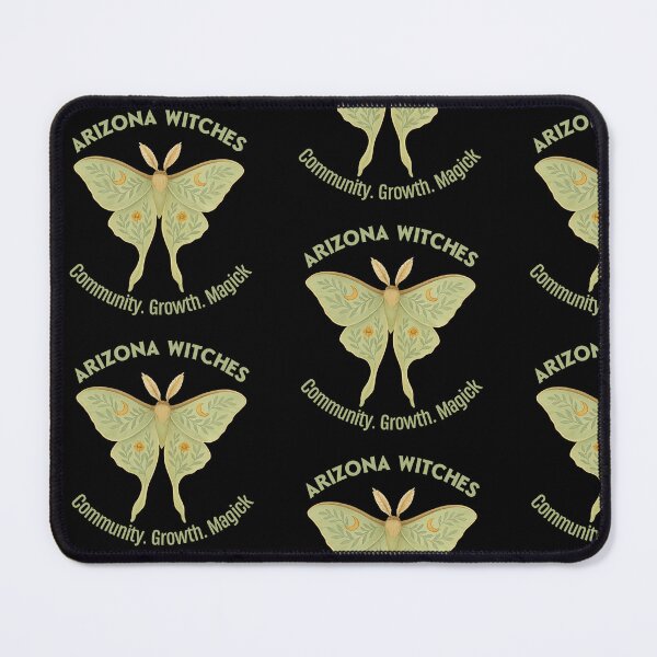 Item preview, Arizona Witches Luna Moth — Desert Witchcraft Symbol of Growth & Magick designed and sold by ArizonaWitches.