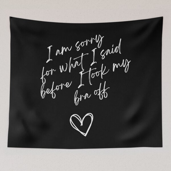 Item preview, I’m Sorry No Bra designed and sold by LuanaCunhaMelo.
