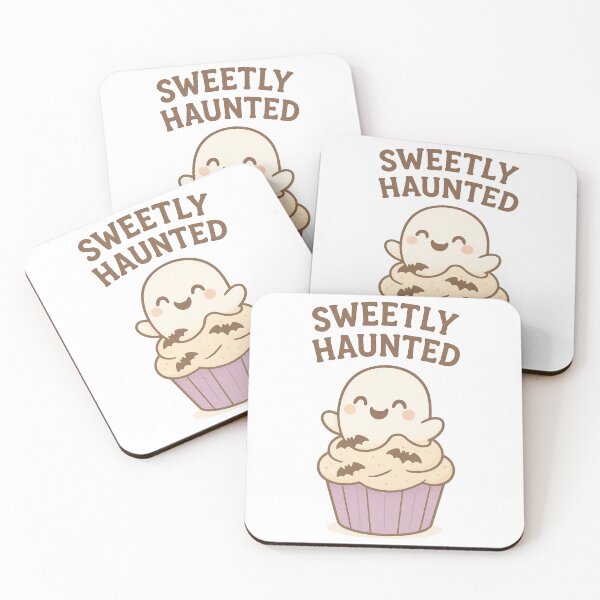 Item preview, Sweetly Haunted Ghost Cupcake designed and sold by Kindly Dead.
