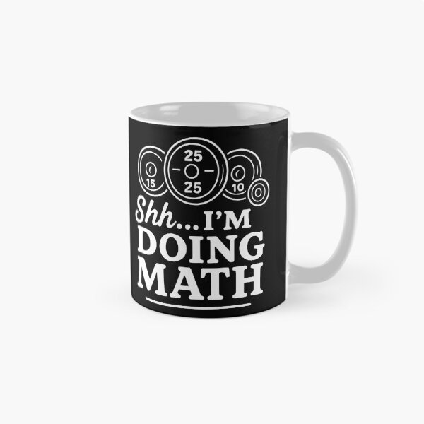 Item preview, Gym Lovers - Shh I'm Doing Math designed and sold by Jaanussar.