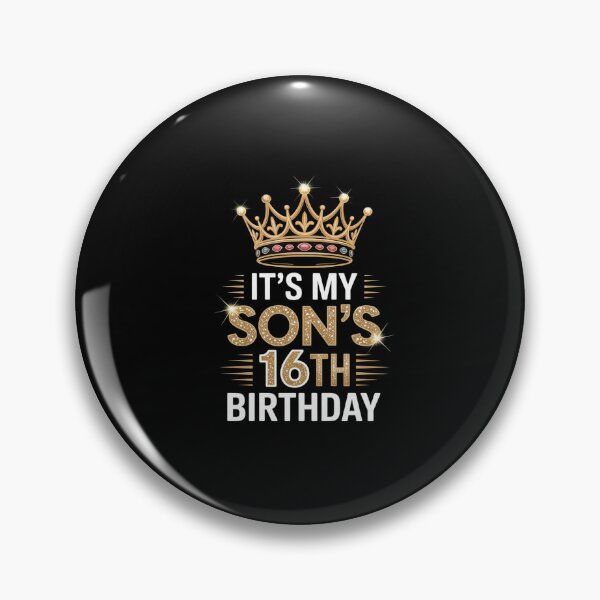 Item preview, It's My Son's 16th Birthday 16 Years Old Boy  designed and sold by ClassicAnthony.