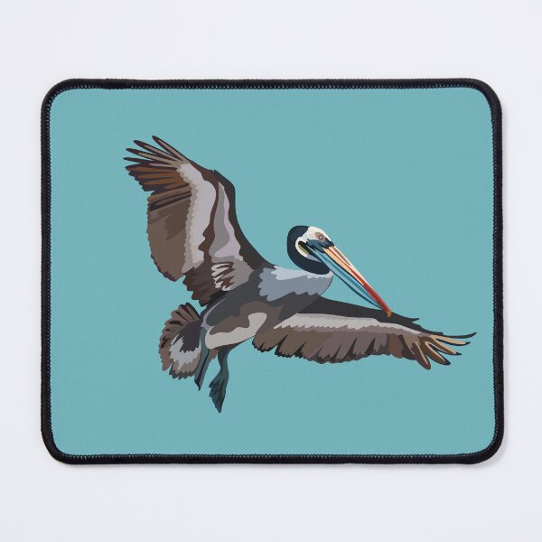 Item preview, P is for Peruvian Pelican, Peruvian Pelican | Coastal Bird Lover & Wildlife Art Design designed and sold by PrettylittlepastelUk.