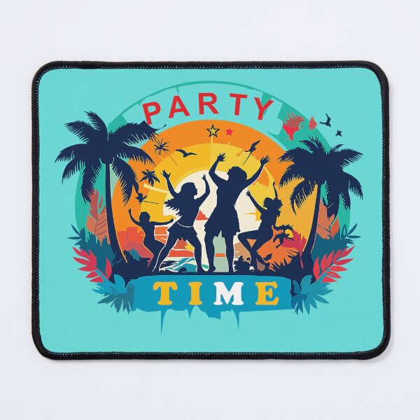 Item preview, Party Time Tropical Sunset Beach Dance Vibes designed and sold by MARK-ZONE.