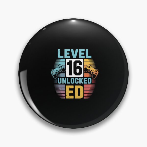 Item preview, Level 16 Unlocked Video Gamer 16 Year Old 16th Birthday  designed and sold by ClassicAnthony.