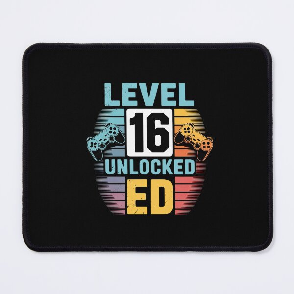 Item preview, Level 16 Unlocked Video Gamer 16 Year Old 16th Birthday designed and sold by ClassicAnthony.