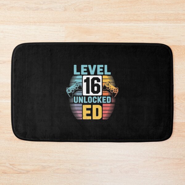 Item preview, Level 16 Unlocked Video Gamer 16 Year Old 16th Birthday  designed and sold by ClassicAnthony.