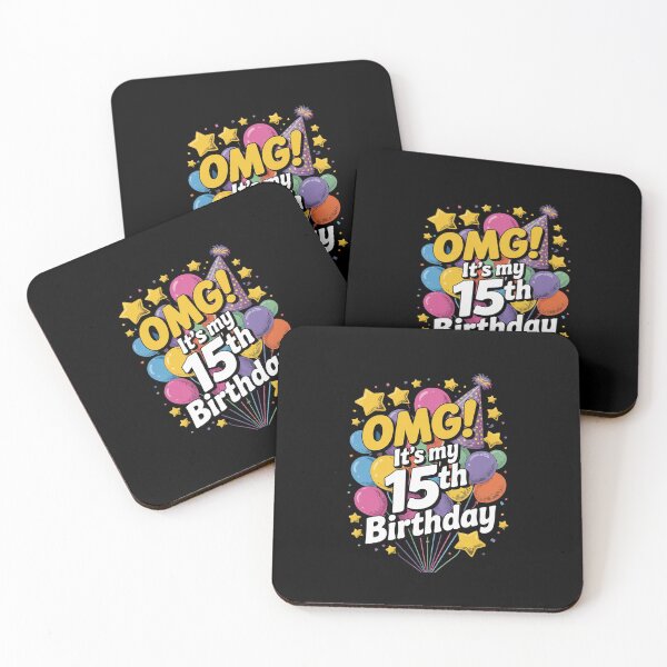 Item preview, OMG Its My 15th Birthday 15 Years Old 15th Birthday Party  designed and sold by ClassicAnthony.