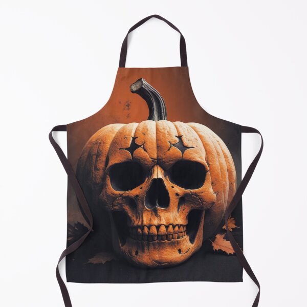 Item preview, Realistic pumpkin skull – detailed and terrifying Halloween art designed and sold by LoomisDreams.