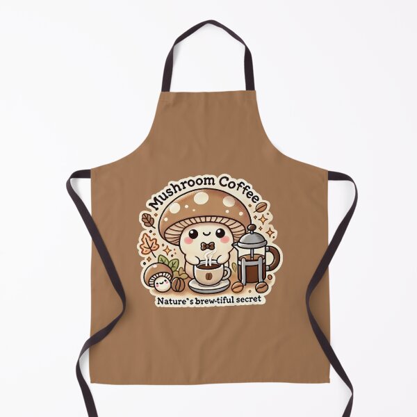 Item preview, Mushroom Coffee: Nature's Brew-tiful Secret designed and sold by root-n-render.