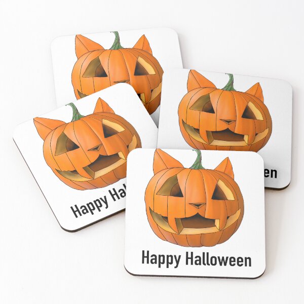 Item preview, Cat pumpkin Halloween  designed and sold by GingerCatCo.