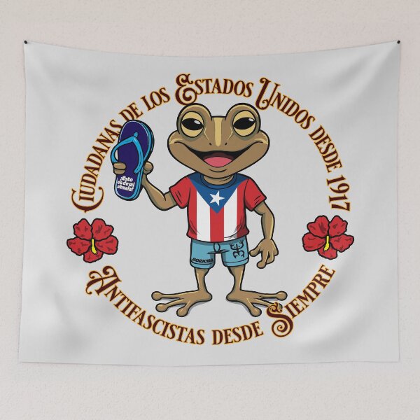 Item preview, Coquí Antifa designed and sold by Peregrinus Creative.