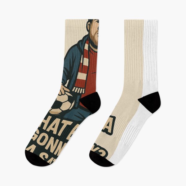 Item preview, What Else Ya Gonna Do on a Saturday? – British Football Fan Design designed and sold by GarnerSupplyCo.