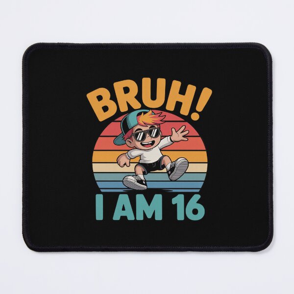 Item preview, Bruh I'm 16 Dabbing Boy 16th Birthday designed and sold by ClassicAnthony.