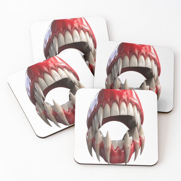 Item preview, Vampire Fangs – Gothic Horror Halloween Design designed and sold by faamyo.