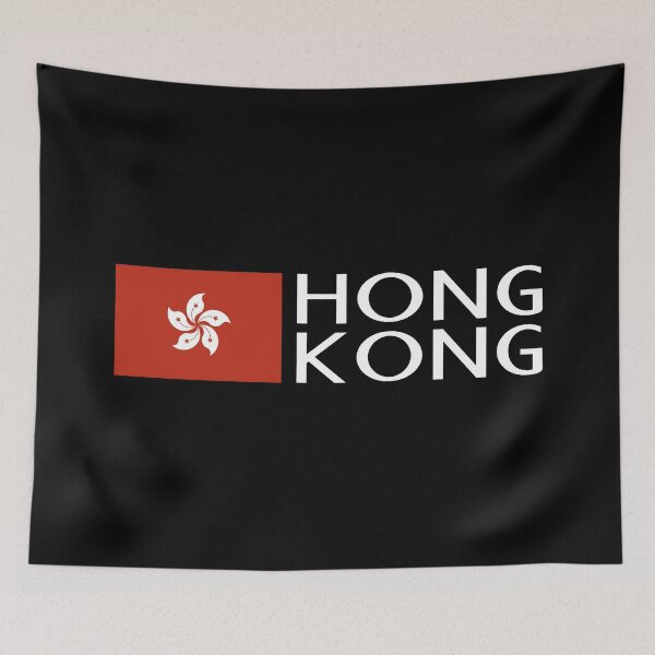 Item preview, China: Hong Kongese Flag & Hong Kong designed and sold by Jared Davies.