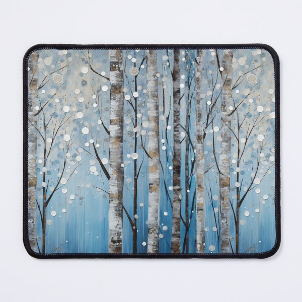 Item preview, Whispers of Frost – The Silver Birch Collection designed and sold by Ewa Miller.
