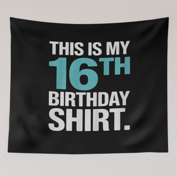 Item preview, This Is My 16th Birthday 16 Year Old Birthday  designed and sold by ClassicAnthony.