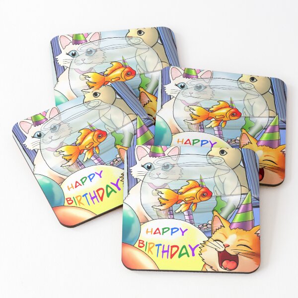 Item preview,  Birthday animals  designed and sold by GingerCatCo.