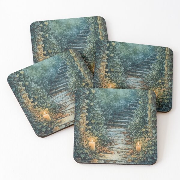 Item preview, Path in the garden with ivy designed and sold by Dali RB.