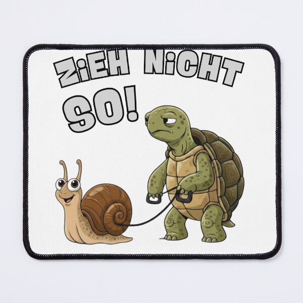 Item preview, Don't pull like that! Funny turtle-snail comic saying designed and sold by SugarTeddys.