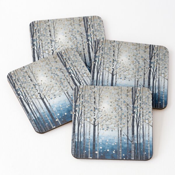 Item preview, Whispers of Frost – The Silver Birch Collection designed and sold by Ewa Miller.