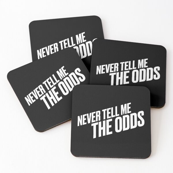 Item preview, Never Tell Me The Odds designed and sold by The Common Tee.