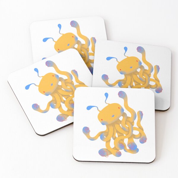 Item preview, Yellow Octo-Pus designed and sold by Kenzie Smith.