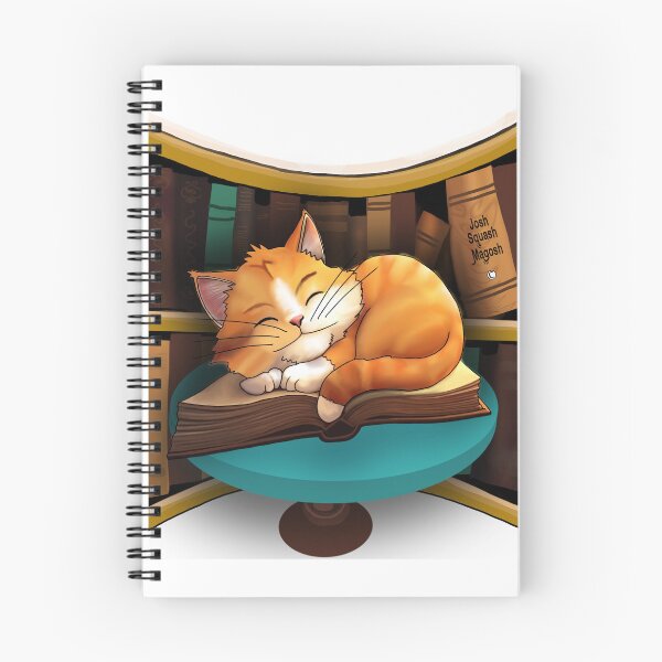 Item preview, Book cat. designed and sold by GingerCatCo.