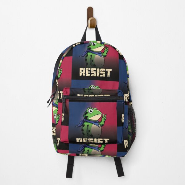 Item preview, No-Kings Frog: Cute Resistance designed and sold by DesertG.