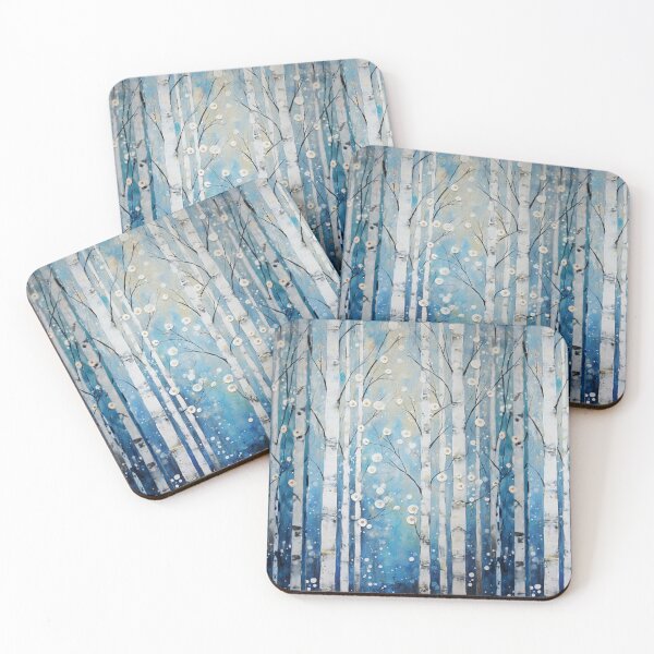 Item preview, Whispers of Frost – The Silver Birch Collection designed and sold by Ewa Miller.