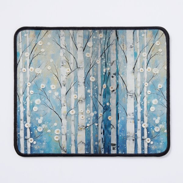Item preview, Whispers of Frost – The Silver Birch Collection designed and sold by Ewa Miller.