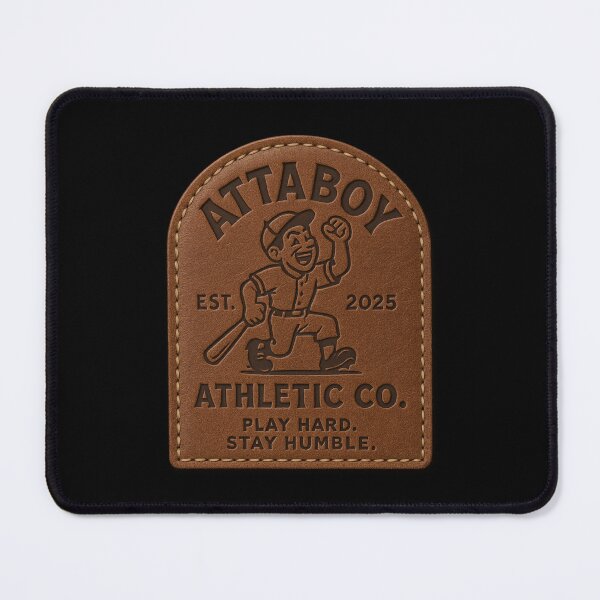 Item preview, ATTABOY Athletic Co. Leather Patch designed and sold by getpressedshirt.