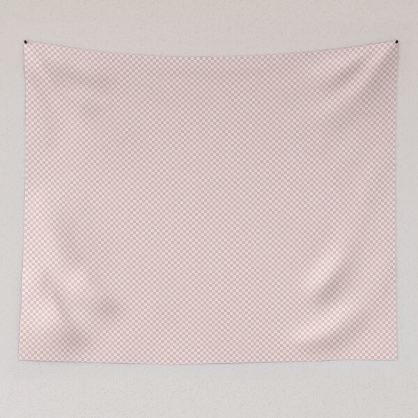 Item preview, Coquette Retro Chequered Pattern in Pink and White designed and sold by SamJanner.