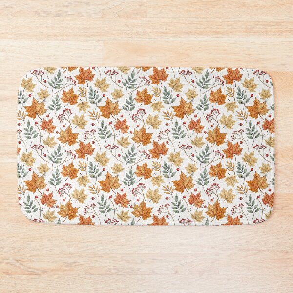 Item preview, Maple Leaves & Berry Sprigs designed and sold by Shuga-Design.