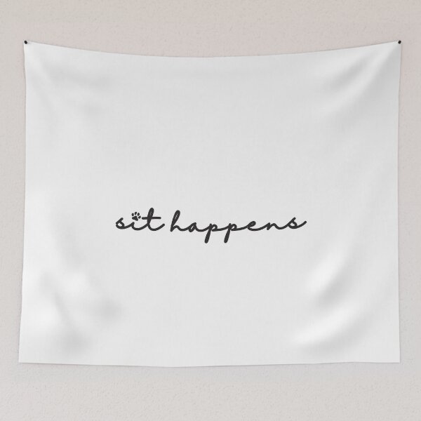 Item preview, Dog Mom - Sit Happens designed and sold by Mclickster.